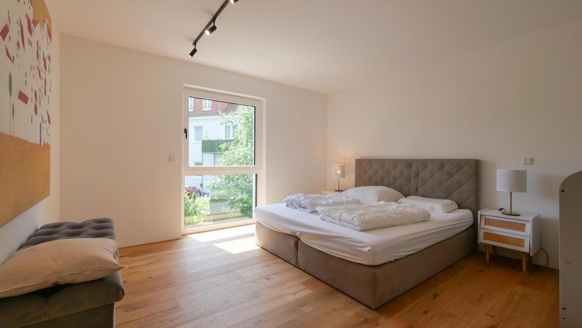 Eleganter Neubau-Luxus In Paderborn & Stilvoller Rueckzugsort Fuer Bis Zu 9 Gaeste Exterior photo